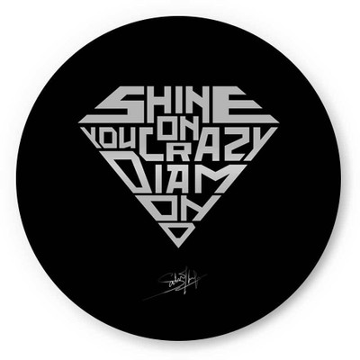 33% OFF on PosterGuy Shine On You Crazy Diamond Pink Floyd Fridge Magnet