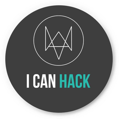 33% OFF on PosterGuy I Can Hack Gaming Typography Fridge Magnet