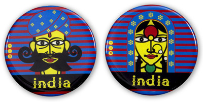 30% OFF on Made In India STACFM000006 Rajasthani Couple Fridge Magnet Pack of 2 30% OFF on Made In India STACFM000006 Rajasthani Couple Fridge Magnet Pack of 2