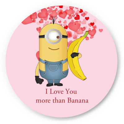 40% OFF on PosterGuy Minion I love you More than Banana Design Fridge Magnet 40% OFF on PosterGuy Minion I love you More than Banana Design Fridge Magnet