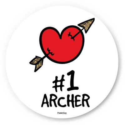 33% OFF on PosterGuy No. 1 Archer Valentine's Day Love Fridge Magnet 33% OFF on PosterGuy No. 1 Archer Valentine's Day Love Fridge Magnet