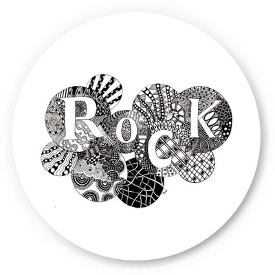 33% OFF on PosterGuy Mystical Rock Art Fridge Magnet