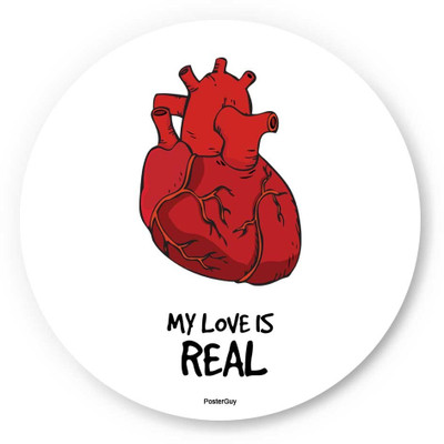 33% OFF on PosterGuy My Love is Real Valentine's Day Fridge Magnet