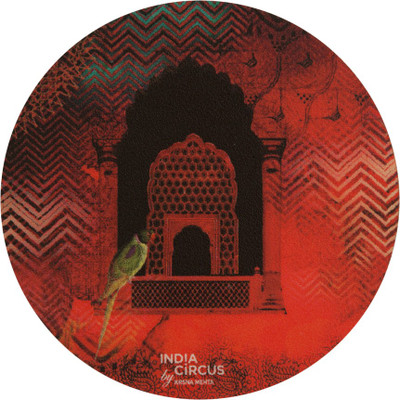 India Circus Parrot and The Palace Fridge Magnet India Circus Parrot and The Palace Fridge Magnet