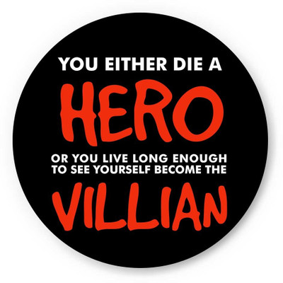 33% OFF on PosterGuy You Either Die A Hero Batman Quote Inspired Fridge Magnet 33% OFF on PosterGuy You Either Die A Hero Batman Quote Inspired Fridge Magnet