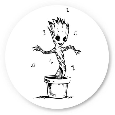 33% OFF on PosterGuy I am Groot Guardians Of The Galaxy Comic Fridge Magnet