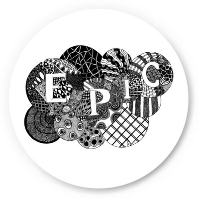 33% OFF on PosterGuy Epic Chrono Art Fridge Magnet