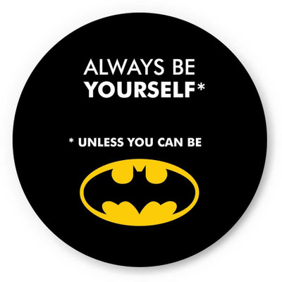 33% OFF on PosterGuy Be Yourself Batman Inspired Fridge Magnet 33% OFF on PosterGuy Be Yourself Batman Inspired Fridge Magnet