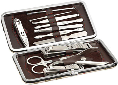 43% OFF on Foolzy 12 in 1 Manicure Set Case Colourful Checks 43% OFF on Foolzy 12 in 1 Manicure Set Case Colourful Checks