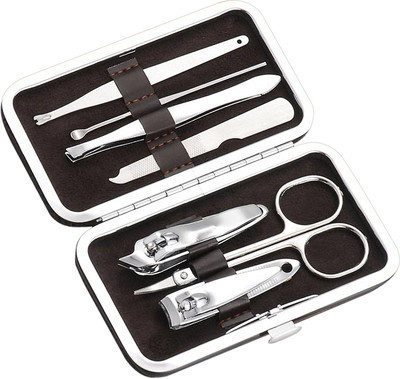 7% OFF on Aptron Premium manicure kit in leatherette case - Small