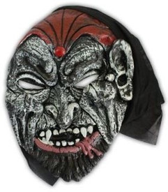 Smartcraft Rubber Party Mask - Multicolor, Pack Of 1