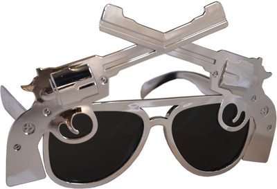 8% OFF on Atpata Funky Silver Gun (Goggle) Party Mask 8% OFF on Atpata Funky Silver Gun (Goggle) Party Mask