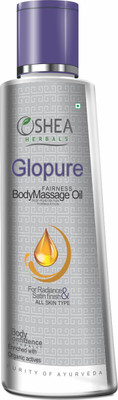 Oshea Herbals Glopure Fairness Body Massage Oil (120 Ml)