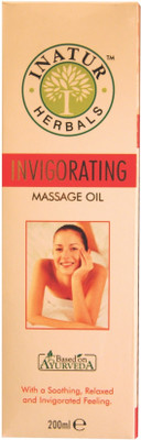 Inatur Herbals Invigorating Massage Oil - 200 Ml
