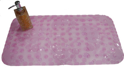 25% OFF on Gran PVC Medium Bath Mat Pink, 1 Mat