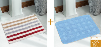 15% OFF on Saral Home Cotton Medium Door Mat