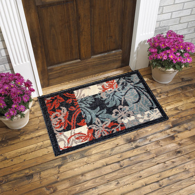 49% OFF on Spider Polyester Large Door Mat