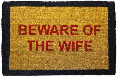 Happily Unmarried Coir Medium Door Mat