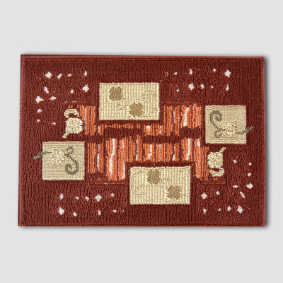 24% OFF on Spider Polyester Large Door Mat