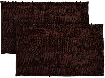 40% OFF on Just Linen Polyester Small Floor Mat