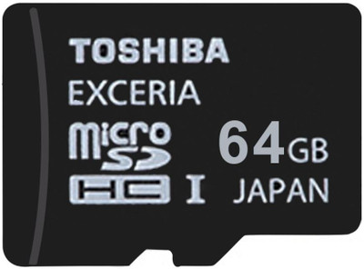 Toshiba 64 GB MicroSD Card UHS Class 1 Memory Card Toshiba 64 GB MicroSD Card UHS Class 1 Memory Card