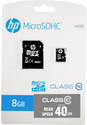 HP 8 GB MicroSDHC Class 10