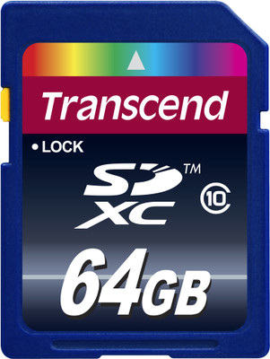 Transcend SDHC 64 GB Class 10 at Rs. 2950 | Flipkart.com Offer Online