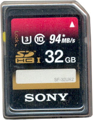 5% OFF on Sony 32 GB SDHC Class 10 94 MB/s  Memory Card