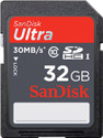 SanDisk Ultra SDHC 32 GB 30MB/S Class 10 Memory Card