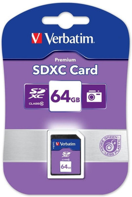 21% OFF on Verbatim 64 GB SDXC Memory Card 21% OFF on Verbatim 64 GB SDXC Memory Card