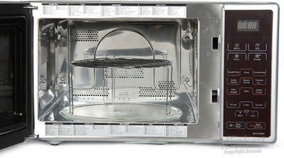 LG MC2143BPP 21 L Convection Microwave Oven (Silver) 