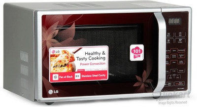 LG MC2143BPP 21 L Convection Microwave Oven (Silver) 