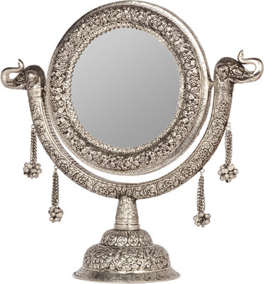 42% OFF on Bharat Handicrafts BH-Stand Round_01 Decorative Mirror Round
