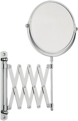 59% OFF on Dolphy MOD-DETUMRR001-S Magnifying Mirror Round Finish : Chrome