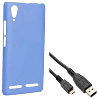Chevron Premium Back Cover Case with Data Cable for Lenovo A6000 (Aqua Blue) Combo Set
Chevron Premium Back Cover Case with Data Cable for Lenovo A6000 (Aqua Blue) Combo Set