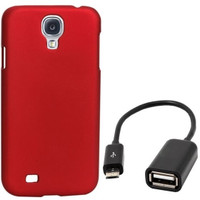 Chevron Premium Back Cover Case with Micro OTG Cable for Samsung Galaxy S4 (Red) Combo Set
Chevron Premium Back Cover Case with Micro OTG Cable for Samsung Galaxy S4 (Red) Combo Set