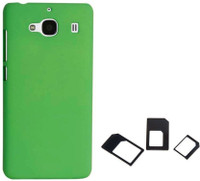Chevron Premium Back Cover Case for Mi Redmi 2 Prime with Multi Sim Adapter (Charm Green) Combo Set
Chevron Premium Back Cover Case for Mi Redmi 2 Prime with Multi Sim Adapter (Charm Green) Combo Set