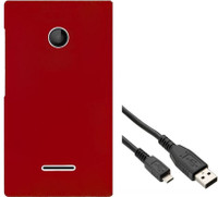 Chevron Premium Back Cover Case for Microsoft Lumia 435 with Data Cable (Red) Combo Set
Chevron Premium Back Cover Case for Microsoft Lumia 435 with Data Cable (Red) Combo Set