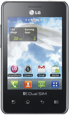 LG Optimus L3 Dual E405 (Black, 1 GB) 