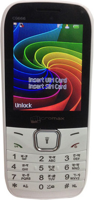 Micromax CG666 (White) 