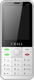 I KALL Dual Sim 2.4 Inch Bar Phone With Bluetooth-white (White)