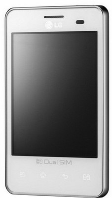 LG Optimus L3 Dual E405 (White, 1 GB) 