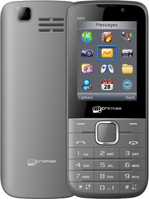 Micromax X242 (Grey) 