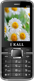 I KALL K35 Dual Sim Mobile With Torch Light-Black (2.4 Inch) (Black)