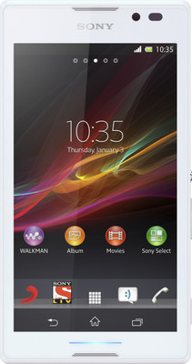 Sony Xperia C (White, 4 GB) 