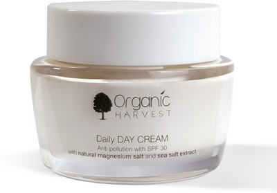 24% OFF on Organic Harvest Daily Day Cream Anti pollution with SPF 30 with natural sea salt extract 50 g 24% OFF on Organic Harvest Daily Day Cream Anti pollution with SPF 30 with natural sea salt extract 50 g