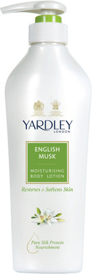 10% OFF on Yardley English Musk Moisturising Body Lotion 400 ml 10% OFF on Yardley English Musk Moisturising Body Lotion 400 ml