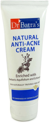 Dr Batra'S Natural Anti-Acne Cream Enriched With Berberis Aquifolium And Echinacea (100 G)