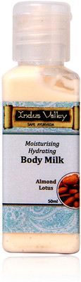 9% OFF on Indus Valley Moisturising Hydrating Body Milk 50 ml 9% OFF on Indus Valley Moisturising Hydrating Body Milk 50 ml