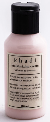 Khadi Rose with Aloe Vera Moisturizing Cream 110 ml
